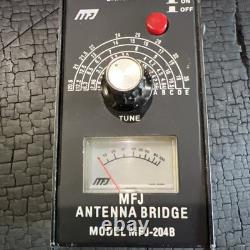 Vintage MFJ ANTENNA BRIDGE (MODEL MFJ-204B)Precision Tuning Tool ham radio
