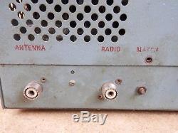 Vintage Maco Amateur 750 Linear Tube Amplifier HAM Radio Antenna Amp READ