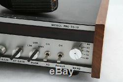 Vintage Stoner PRO 80-10 HF Ham Radio 10-80 m + WWV 100 Watt SSB KLM
