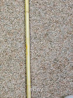 Vtg Broadcast Antenna Fiberglass 8 Section 119'' Tall Vertical Yellow Top