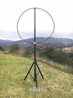 W6LVP Amplified Receive-Only Mag Loop Antenna With Power Inserter