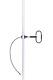 WIDE BAND UHF Antenna Folded Dipole adjustable diagram 400-470 MHz 3 DBd