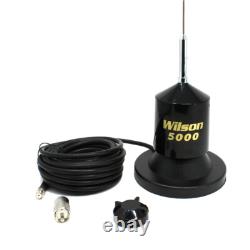 WILSON 880-200152B MAG-MOUNT CB/10 METER AMATEUR HAM RADIO ANTENNA with 62.5 WHIP
