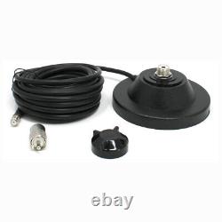 WILSON 880-200152B MAG-MOUNT CB/10 METER AMATEUR HAM RADIO ANTENNA with 62.5 WHIP