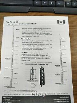 Wade Tower DMX-52N 48' tower complete New