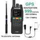 Walkie Talkie TC-898G 10W GPS VHF UHF Long Range Two Way Radio Ham Radio Antenna