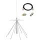 Wide Coverage Ham Radio Antenna 25-1300MHz