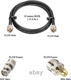 Wide Coverage Ham Radio Antenna 25-1300MHz