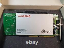 Winradio WR-1500i PLL-Synthesized World Band Receiver Card Mint In Box RARE