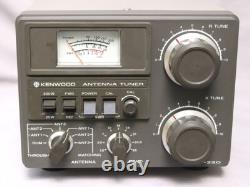With Video Nice KENWOOD AT-230 HF Ham Radio Antenna Tuner 1.8MHz-30MHz