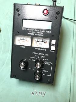 Working MFJ-259C HF/VHF SWR Antenna Analyzer 530KHz 230MHz Good Condition