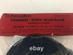 Worlds Best Optimized ZS6BKW G5RV 6-80 Meter Antenna No Tuner On 10/12/17/20/40