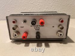 XMTR Tuner Antenna Transmitter St Louis Tuner By WT6P