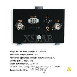 Xiegu XPA125 HF Ham Radio Power Amplifier 125W QRP ALC Antenna Tuner Function X