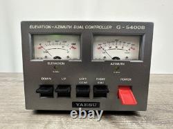 YAESU ELEVATION-AZIMUTH DUAL CONTROLLER G-5400B Amateur Radio Antenna Rotator