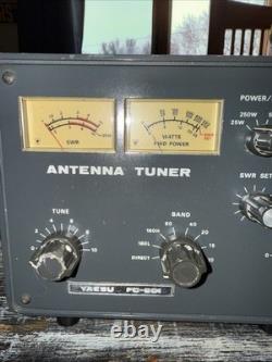 YAESU FC-901 Antenna Tuner Amateur Ham Radio Used Tested