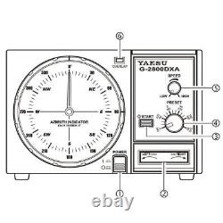 YAESU G-2800DXA Heavy Duty Type Large HF Antennas Rotator HF/VHF/UHF Flagship