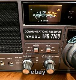 Yaesu FRG-7700 Shortwave Ham Radio Communications Receiver