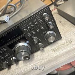 Yaesu FRG-7700 Shortwave Ham Radio Receiver With Antenna Tuner FRT-7700 & Box EX