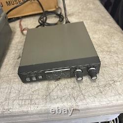 Yaesu FRG-7700 Shortwave Ham Radio Receiver With Antenna Tuner FRT-7700 & Box EX