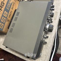 Yaesu FRG-7700 Shortwave Ham Radio Receiver With Antenna Tuner FRT-7700 & Box EX