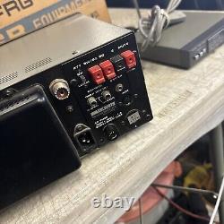 Yaesu FRG-7700 Shortwave Ham Radio Receiver With Antenna Tuner FRT-7700 & Box EX