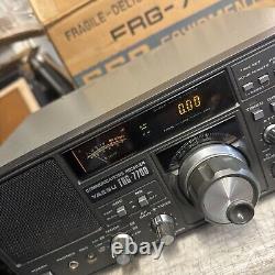Yaesu FRG-7700 Shortwave Ham Radio Receiver With Antenna Tuner FRT-7700 & Box EX