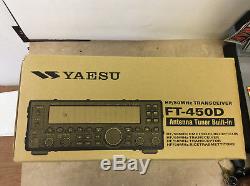 Yaesu FT-450D 160 6 Meter Ham Radio Antenna Tuner Transceiver New open box