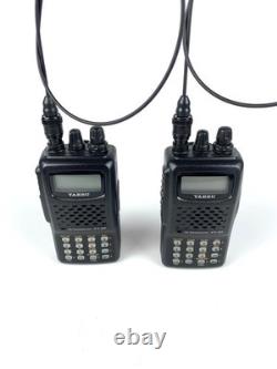 Yaesu FT 60-R Ham Radio Handheld VHF UHF 2 Pack Signal Stick Antenna & Charger