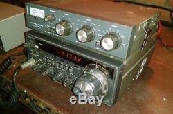Yaesu FT 707 HF Ham Radio Transceiver, FC 707 Antenna Tuner, Mic, DC Cable