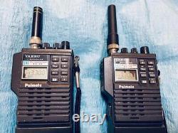 Yaesu FT-73 FM Handy Transceiver 430MHz UHF Ham Radio Set of 2 units