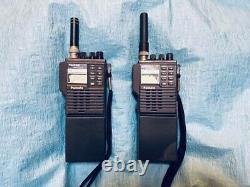Yaesu FT-73 FM Handy Transceiver 430MHz UHF Ham Radio Set of 2 units