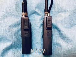 Yaesu FT-73 FM Handy Transceiver 430MHz UHF Ham Radio Set of 2 units