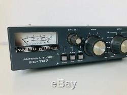 Yaesu Munsen FC-707 Antenna Tuner ATUPower SWR Meter Dummy Load Ham Radio FC707