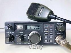 Yaesu Radio Transceiver FT-290R 2m All Mode Ham FT290R w YM-47 Mic & Antenna