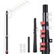 Yescom 30ft Telescoping Antenna Mast Pole for Ham Radio, Starlink Gen3/Mini/V5