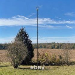 Yescom 30ft Telescoping Antenna Mast Pole for Ham Radio, Starlink Gen3/Mini/V5