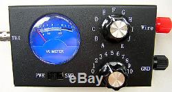 Youkits MT1 QRP manual tuner with SWR and PWR meter, assembled version
